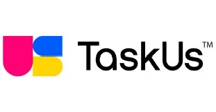 TaskUs corporate recruitment and talent partner logo